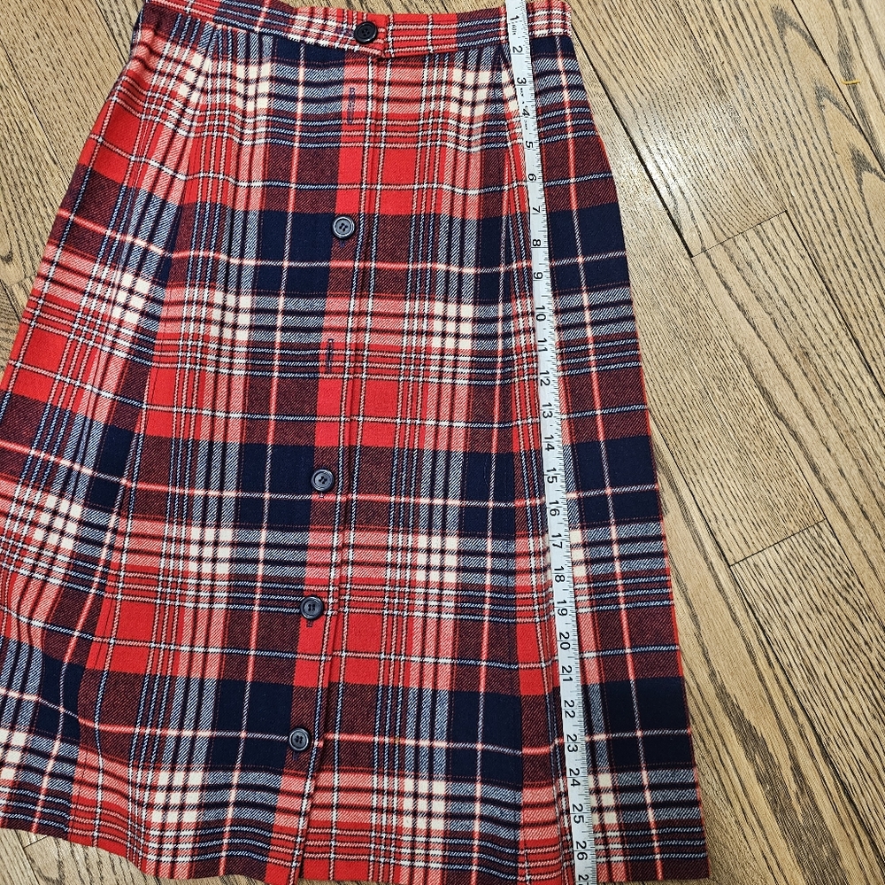 Vintage Pendleton Plaid Maxi Skirt - Picture 4 of 4
